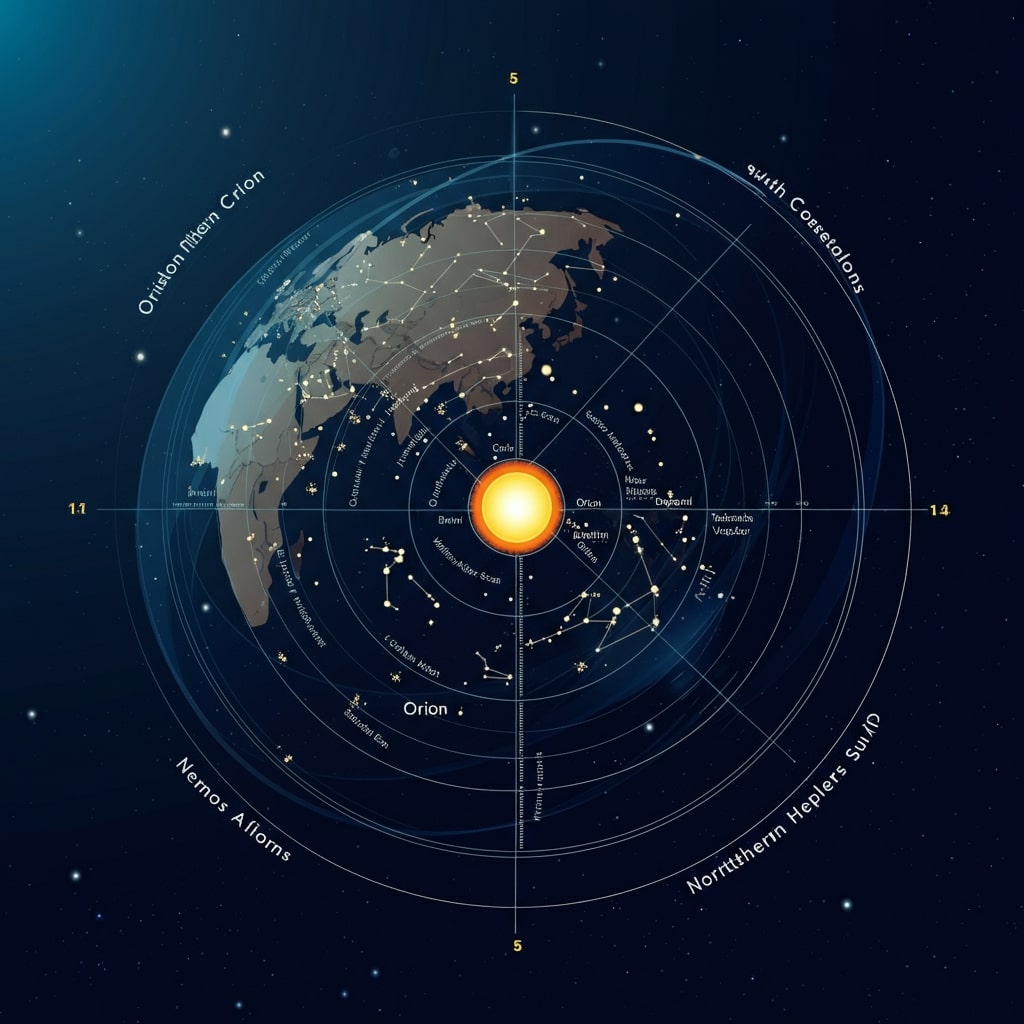 Why We Can’t See All 88 Constellations at Once